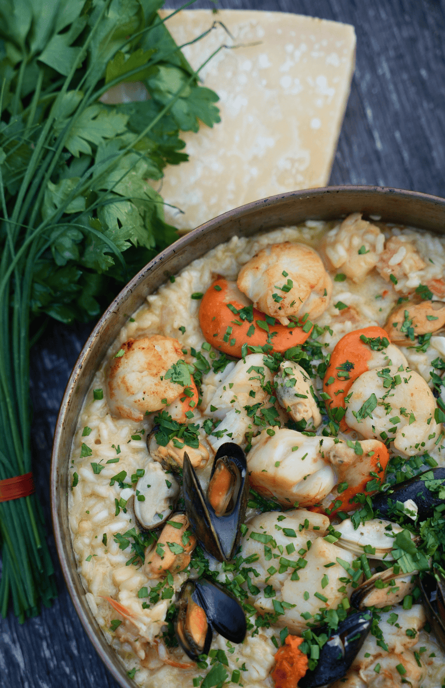 LAKE COMO SEAFOOD RISOTTO