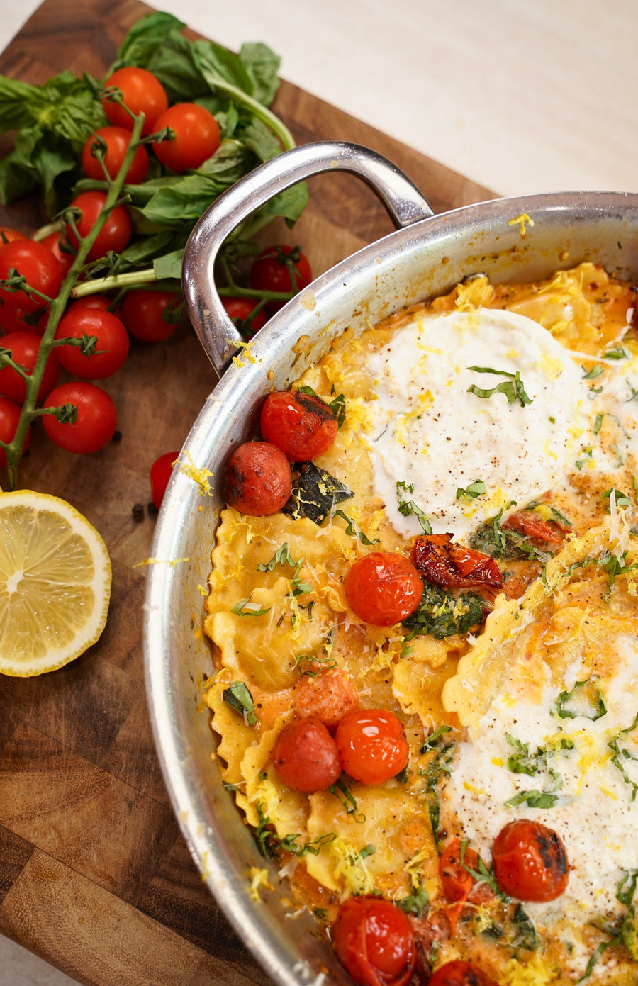 ONE PAN SUMMER MARRY ME RAVIOLI