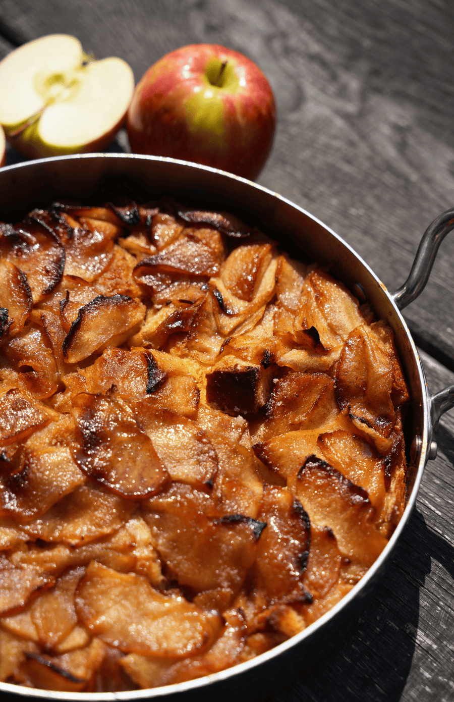 NORMANDY APPLE BRIOCHE CAKE